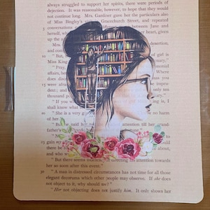 And Into the Library She Goes to Lose Her Mind and Find Her - Etsy