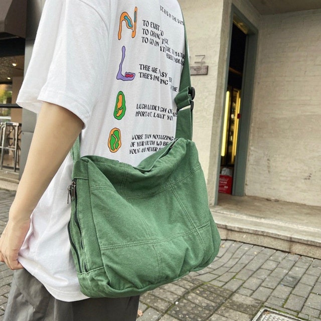 High School Students sling bag casual bag Men Allover Print