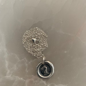 Pandora Opening the Fatal Box Latin Wax Seal Necklace in - Etsy