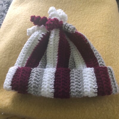 Crochet Hat PATTERN Tutti Frutti Crochet Pattern for Beanie Hat Boy