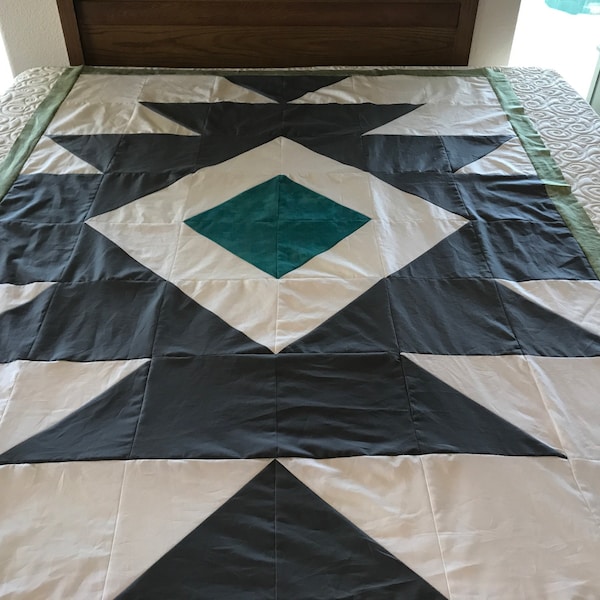 Heirloom Aztec Quilt - PATTERN - Etsy