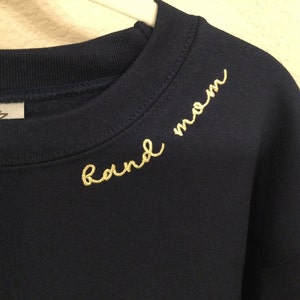 Custom Embroidered Sweatshirt Embroidered Sweatshirt - Etsy