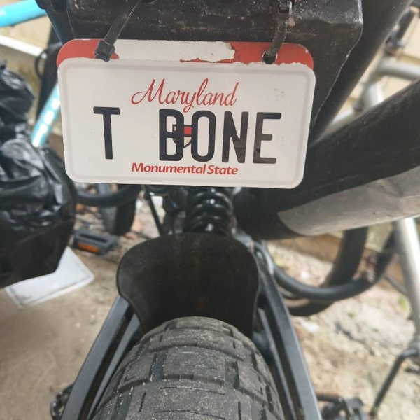 Custom State License Plate Sticker: Personalized US Tag Decals - Etsy