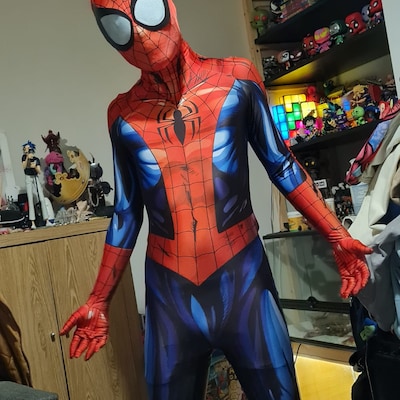 Spider-man Suit Ultimate Comic Basic - Etsy