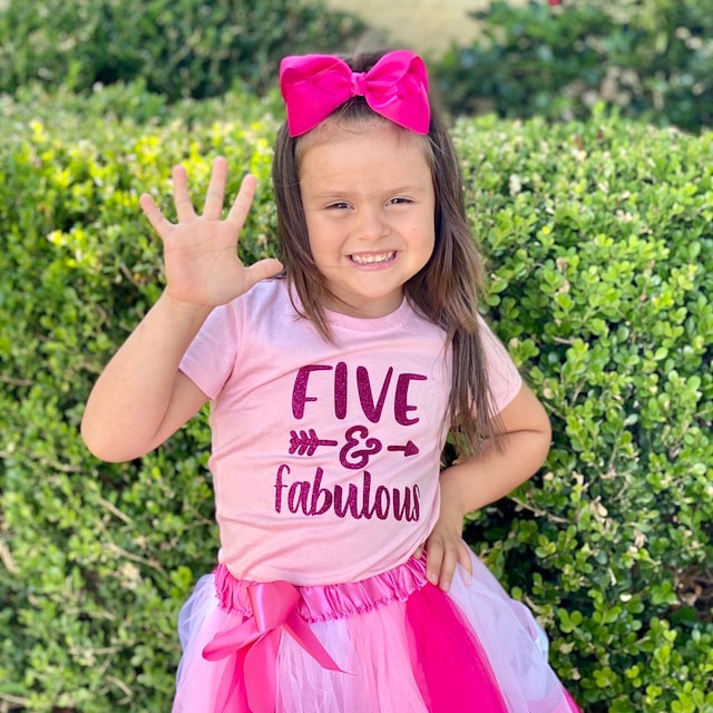 Five year old birthday outfit sale
