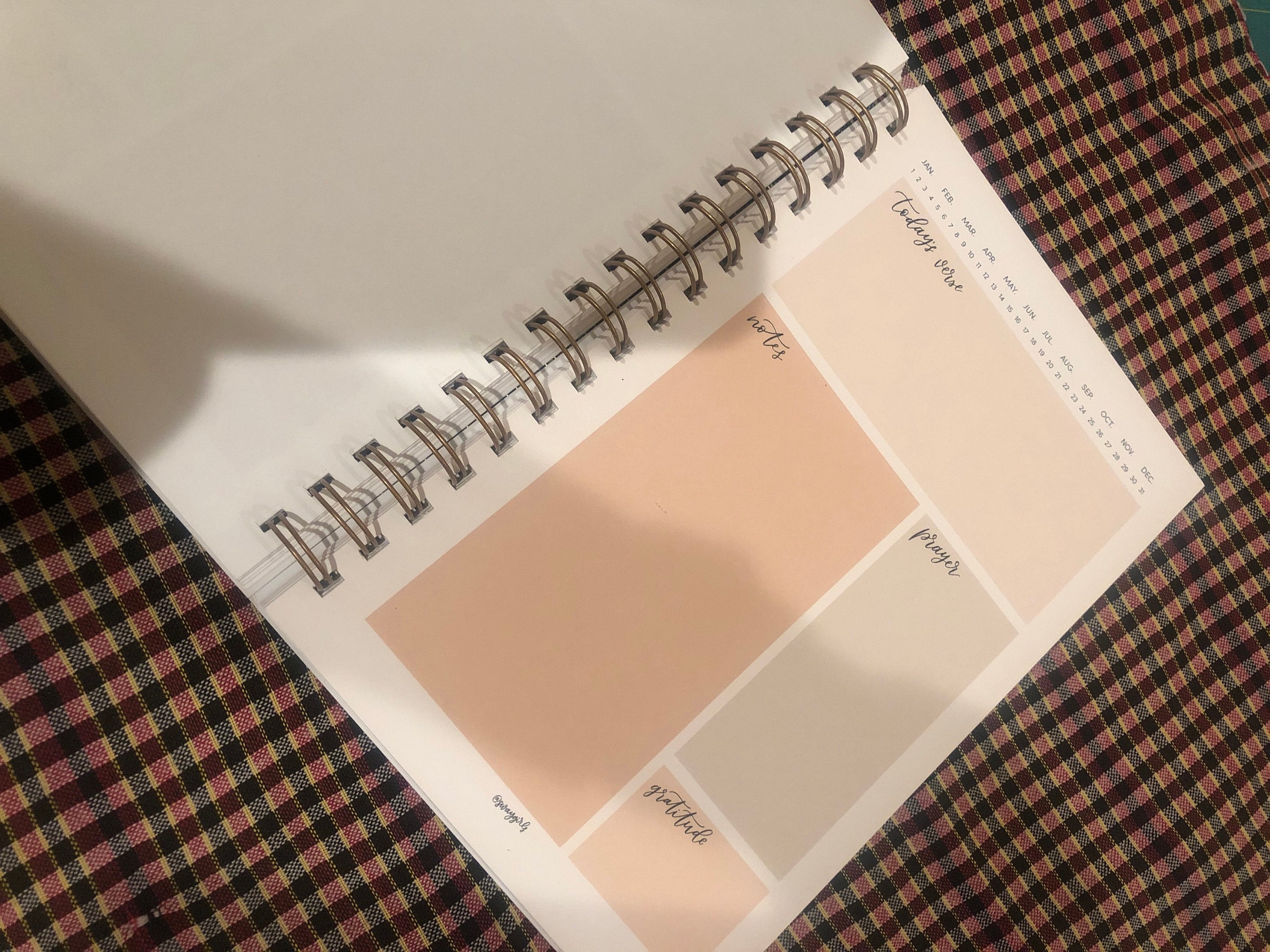 Bible study notepad | Bible study worksheet | Scripture notebook | Christian journal