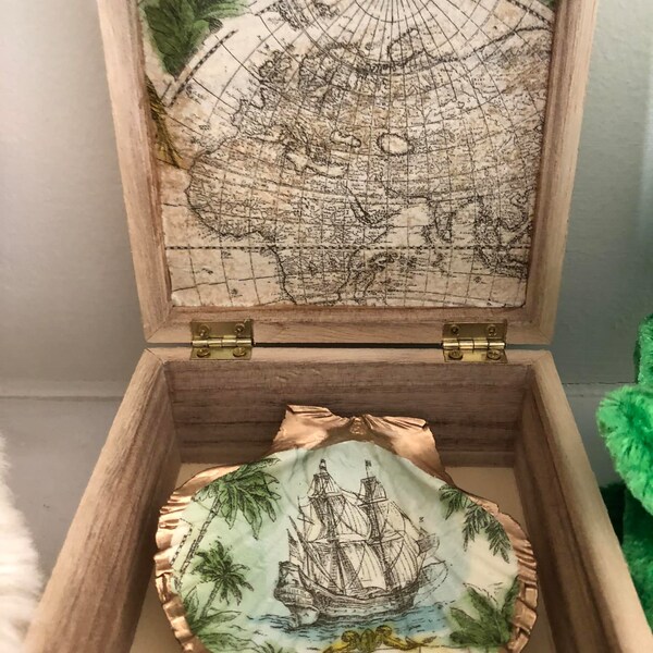 Maine Oyster Shell Ring Dishes, Trinket Dishes, Keepsake Dishes ...