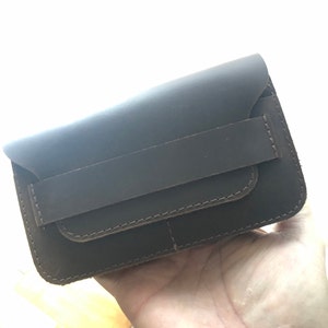 Leather Small Pouch Tobacco Pouch Leather Coin Purse Small Leather ...