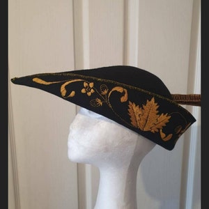 Custom Felt Medieval Hat/ Chapeau a Bec/ Bycocket/robin Hood Hat, Made ...