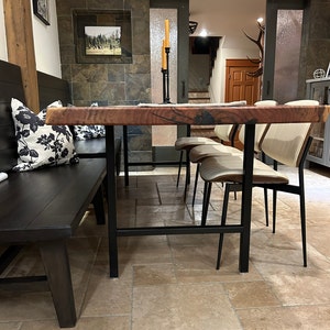H-frame Metal Table Legs 10 35 Set of 2 for Dining, Coffee or Sofa ...