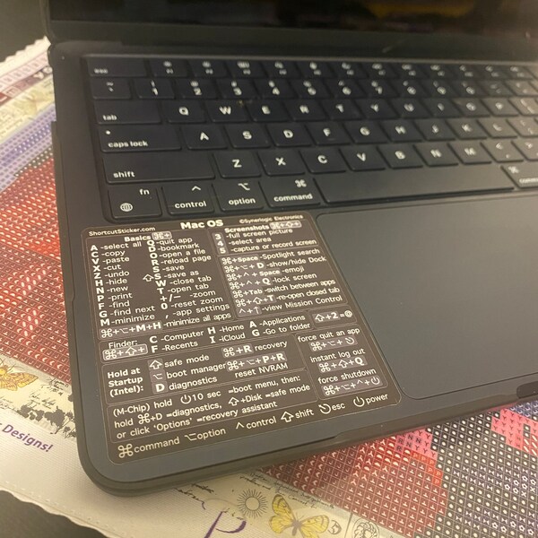 MacBook Air or Pro for Any Mac OS Version - Keyboard Shortcuts ...