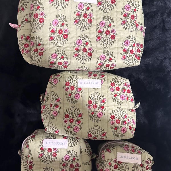 Quilted Hair Tool Bag - Assorted
