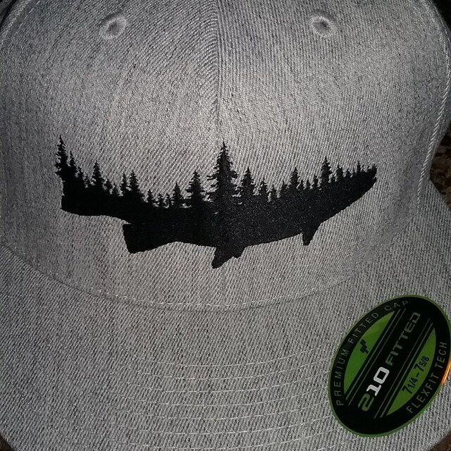 Fitted fishing sales caps