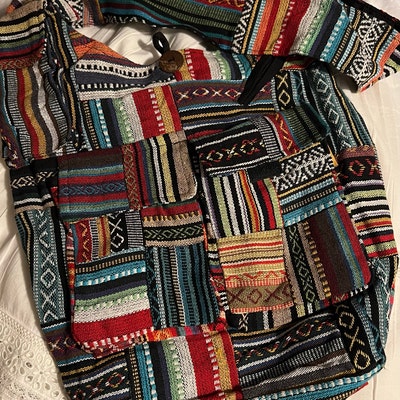 Unique Design Cotton Boho iPad Crossbody Bag Hippie Bag Festival Bag ...