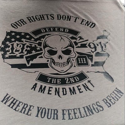 My Rights Don't End Where Your Feelings Begin 2nd Amendment SVG Digital ...