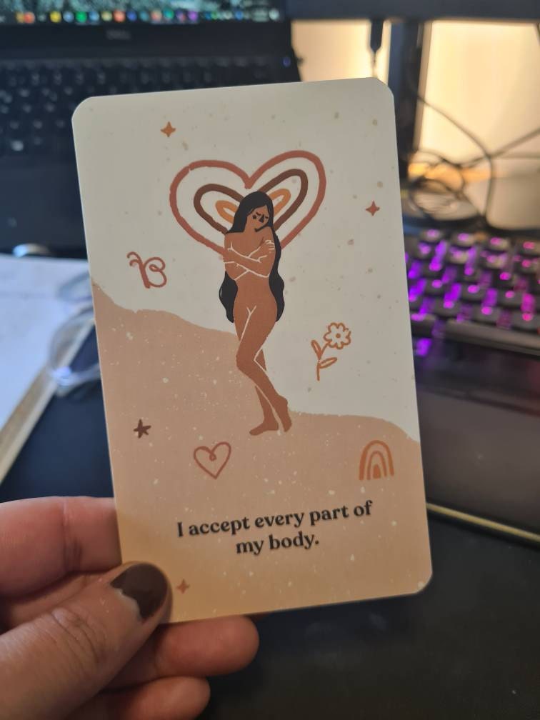Affirmation Cards, Affirmation Card Deck, Self Care Cards, Mindfulness Cards, Positive Affirmation Cards, Mindfulness gift, self gift