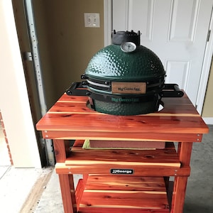 Jjgeorge Big Green Egg Mini Max Table Etsy