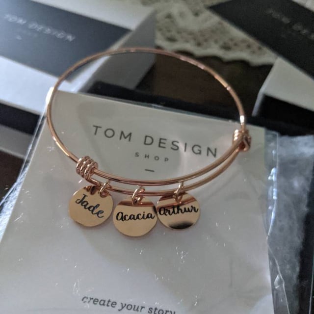 Engraved Heart Bracelet – Tom Design Shop
