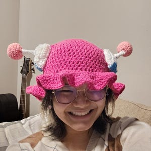 PATTERN Crochet Sai Ki Bucket Hat - Etsy
