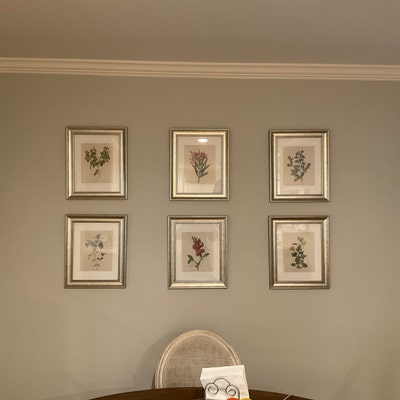 Vintage Botanical Prints Gallery Wall Set of 8, Floral Poster ...