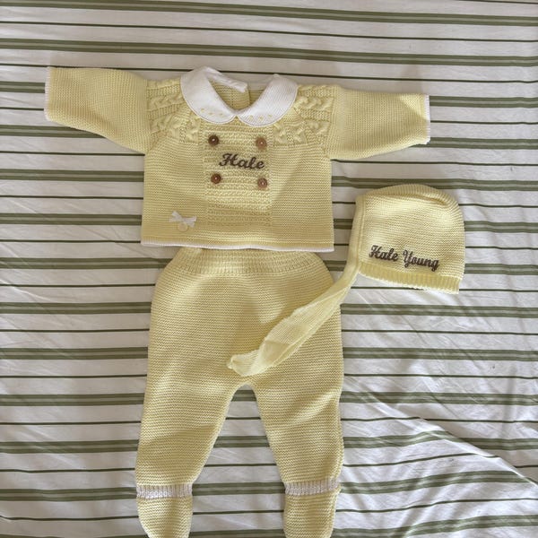 Monna Knit Baby Set main image 1