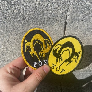 XOF FOX パッチセット アイロン接着 メタルギアソリッドV ファントム