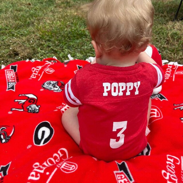 Baby top uga jersey