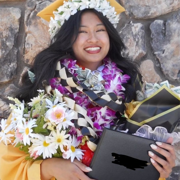 Maile Ti Leaf Lei - Hawaiian Lei, Graduation Lei - Etsy