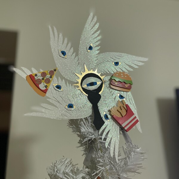 Biblically Accurate Angel Tree Topper Paper Craft (digital Download) - Etsy