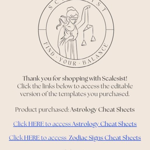 Astrology Cheat Sheets + Zodiac Signs Cheat Sheets, Birth Chart ...