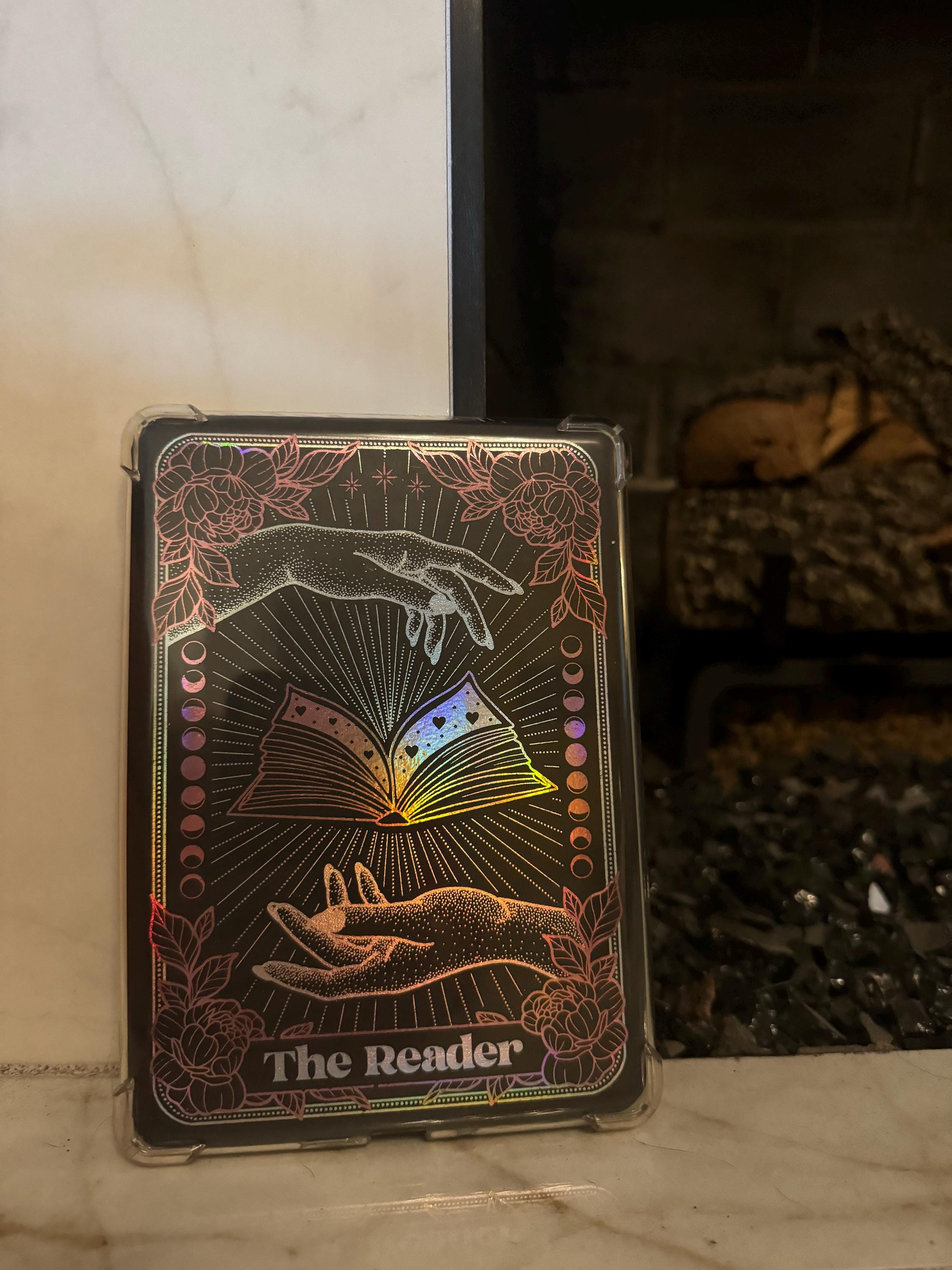 The Reader Tarot Card Kindle Paperwhite Clear Case Insert