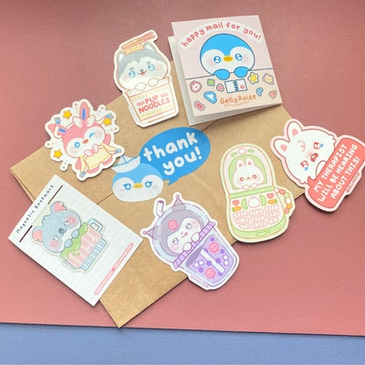 50 Cute Random Stickers Random Sticker Pack Sticker Bulk Sticker Bundle ...