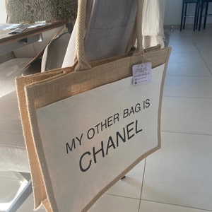 MY OTHER BAG JUTE Doppeltasche