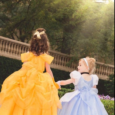 Belle Inspired Dress, Belle Dress , Beauty and the Beast, Belle Party ...