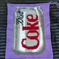 Diet Coke Can Crochet Tapestry Pattern - Digital Download PDF - Etsy Canada