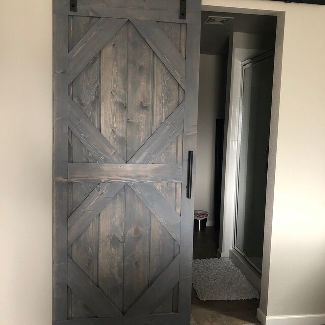 Barn Door Header customize to your size Etsy