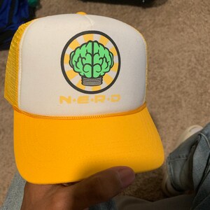 Custom NERD NEPTUNES NERD Trucker Hat 