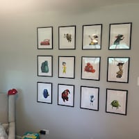 YA Lit Books Gallery Wall Classroom Decor, Middle School, High School ...