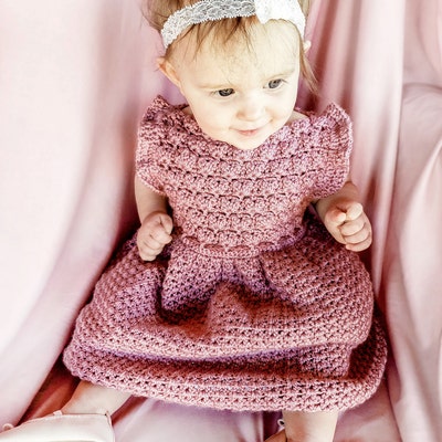 Crochet Dress PATTERN Chloe Dress sizes up to 8 Years - Etsy