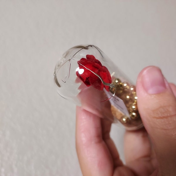 Beauty and the Beast Mini Glass Wedding Favors for Guests, Wedding ...