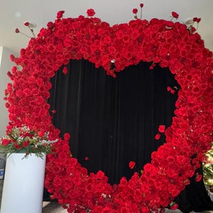 Artificial Rose Flower Row Arch Set for Wedding Decoration Outdoor Event Party Backdrop Decor Table Centerpiece Customized