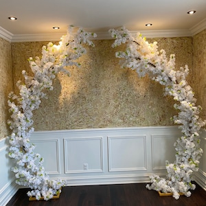 Cherry Blossom Arch Wedding Decoration Outdoor Party Flower - Etsy