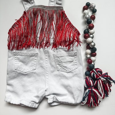 Pink Glass Beaded Fringe & Sequin Shrug