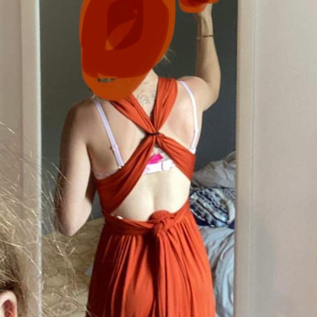 Burnt Orange Terracotta Bridesmaid Dress Infinity Dress Convertible Dress, Wrap Dress Multiway Maternity Dress Plus Size & Petite Friendly - Etsy Burnt Orange Terracotta Bridesmaid Dress Infinity Dress Convertible Dress, Wrap Dress Multiway Maternity Dress Plus Size & Petite Friendly - Etsy