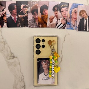 Photocard / Card Slot Phone Case With Custom Kpop Bias Idol