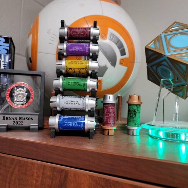 KYBER CRYSTAL 7個セット All 7 Kyber Crystal Display! Star Wars: Galaxy's Edge - Etsy