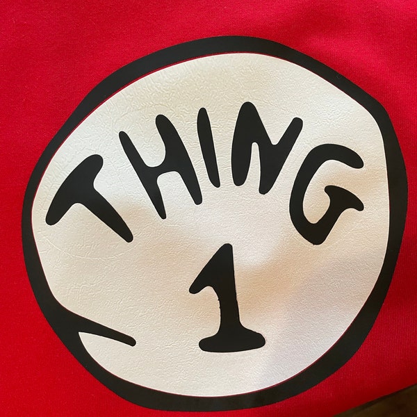 Thing 1 &amp; Thing 2 Layered SVG - Easy Iron on Costume With Printer- Use ...
