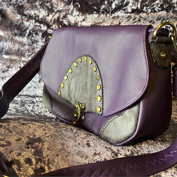 Steampunk Floral Pattern Print Crossbody Bags