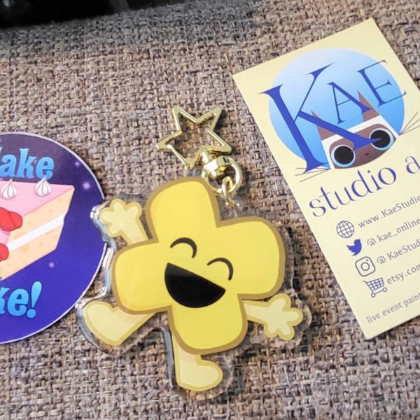 Bfdi Key Tags BFDI Keychains - 2.5