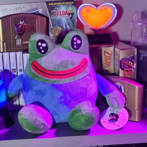 MizKif Pepe Frog Plushie | Etsy